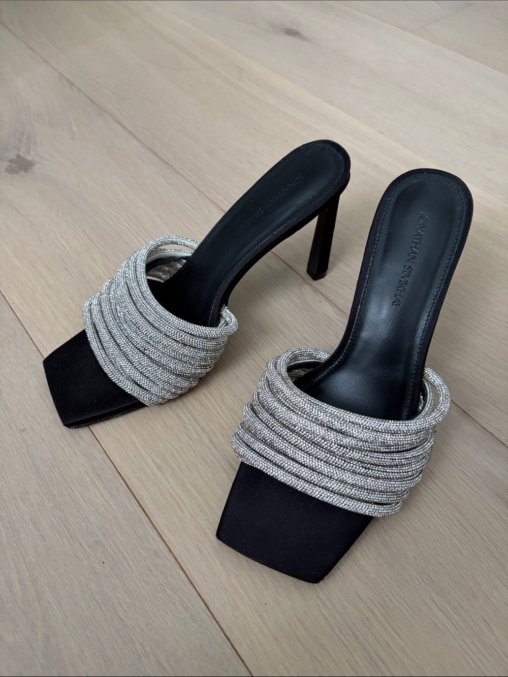 NEW SIMKHAI CRYSTAL EMBELLISHED high heels